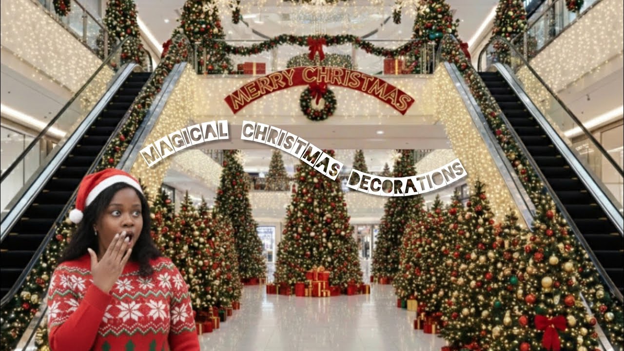 MAGICAL CHRISTMAS DECOR TOUR ✨🎄/STUNNING HOLIDAY DECORATIONS AT IMARA MALL