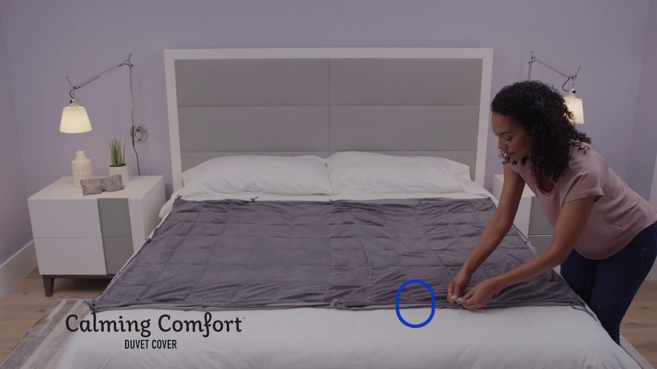 Calming Comfort Duvet Cover Rolling Method Youtube