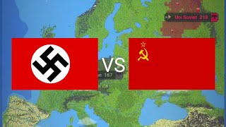 Nazi Jerman VS Uni Soviet - WorldBox Timelapse