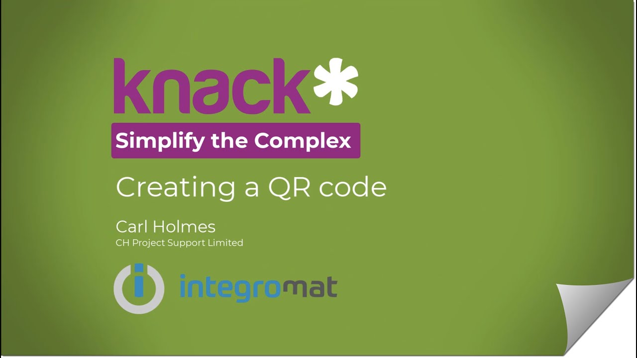Creating A QR Code Integromat YouTube Creating A QR Code Integromat YouTube