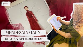 Review Mendesain Gaun dengan Aplikasi dI TAB Pret A Template screenshot 1