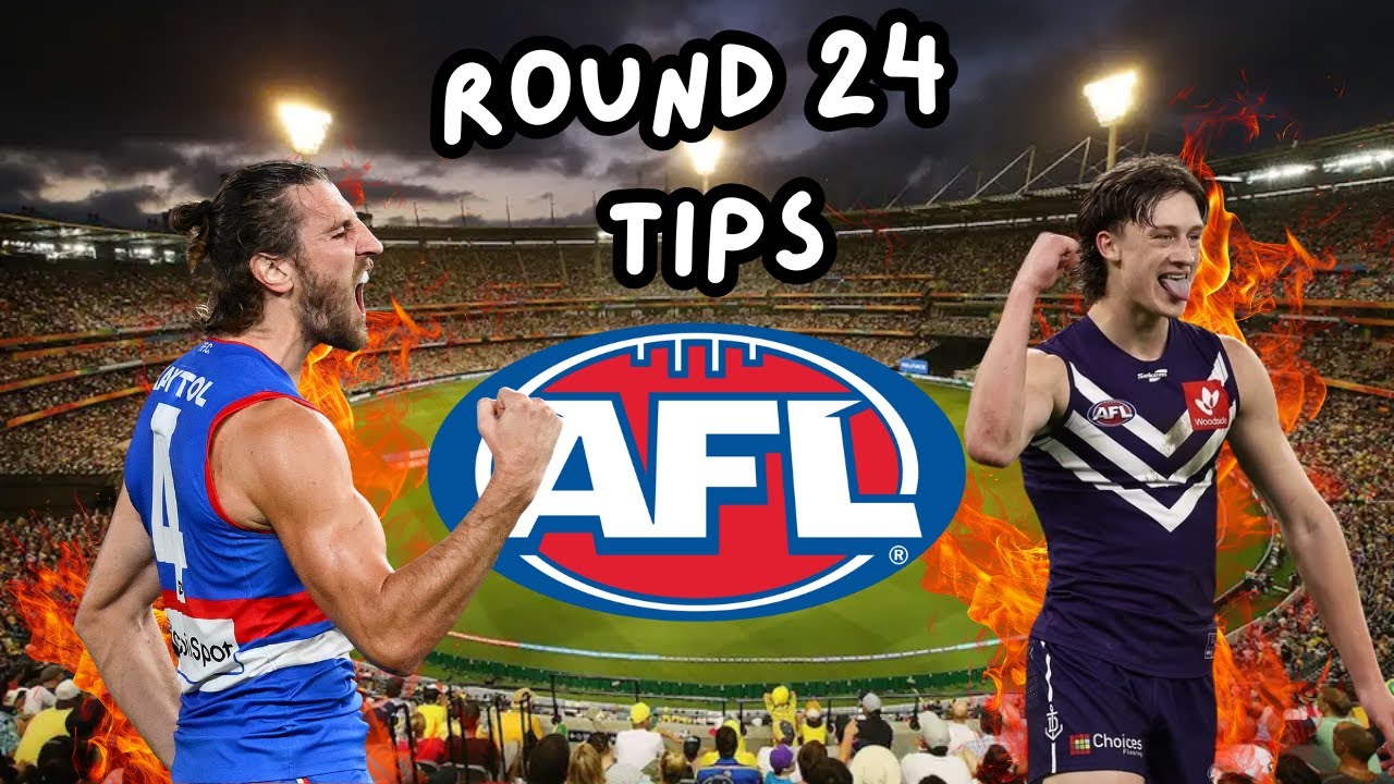 AFL Round 24 Tips | 2025