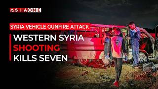 Seven K!lled, Four Injured After Gunmen Open F*re on Vehicle in Western Syria | Asia One News