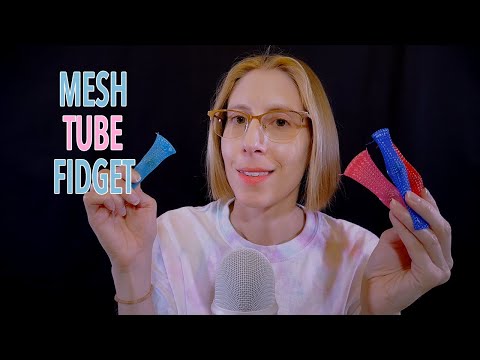 ASMR | Mesh Marble Fidget - scratching, scrunching, mic sounds