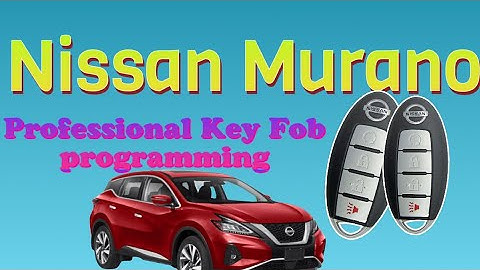 Nissan Murano 2009-2014: Key Programming & Diagnosis Essentials