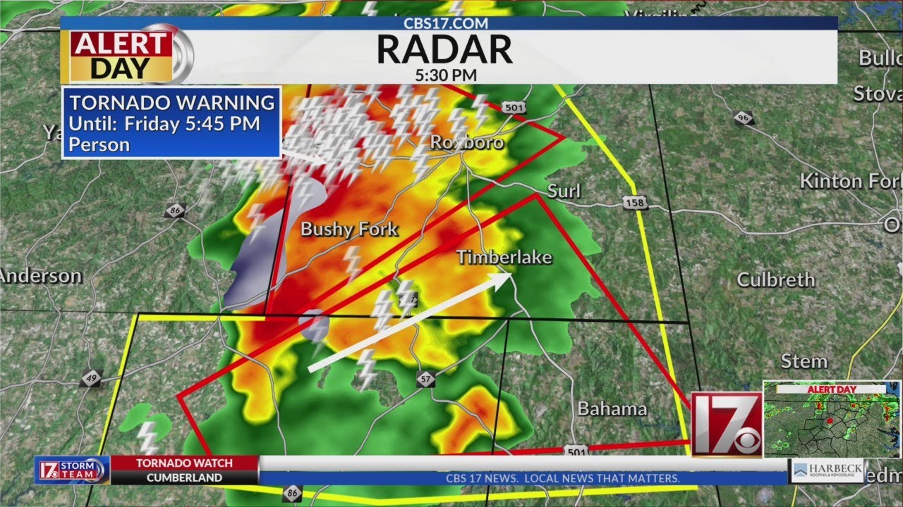 Tornado confirmed, damage reported in Orange County - YouTube