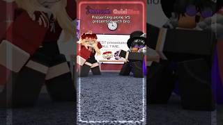 Presentation With Bro! | Collab With @shadowmidd  #quixiblox #roblox #animation