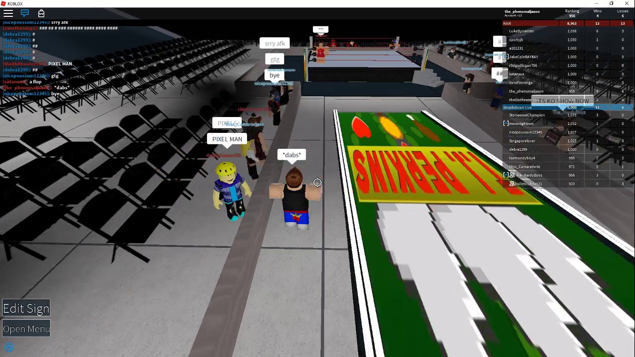 Wwe Tj Perkins Entrance Roblox Style Youtube - roblox aj styles decal