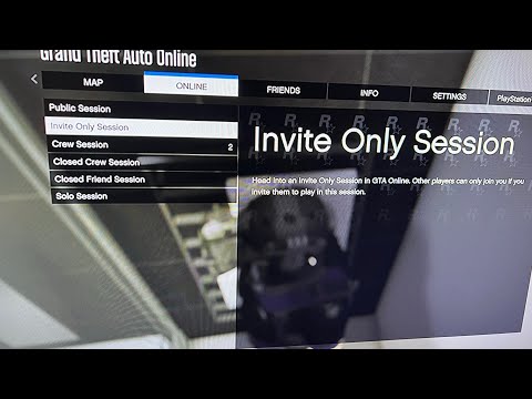 Gta 5 PS5. How to make invite or friends only session / lobby on PS5 / Xbox  series S/X #gta5 #gta 