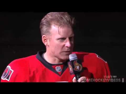 Daniel Alfredsson Retirement Ceremony in Ottawa   Full  12/4 2014