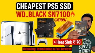 PS5 Storage Full? Upgrade with WD SN7100 1TB SSD | Unboxing, Installation &amp; Full Review! #ps5 #ssd