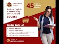 Spoken English &amp; Personality Development 45 Days Summer Classes