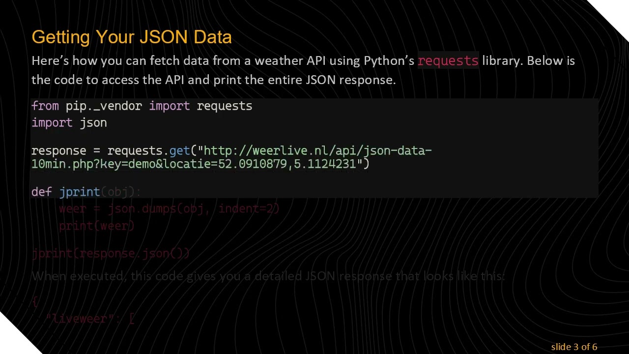 How to Filter JSON Data in Python: Extracting Specific Elements from Weather API