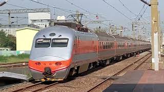 TR E1000型PP豬推拉式自強號新左營站2B月台開車