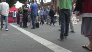 New Arts Collective: Briefcase Flash mob