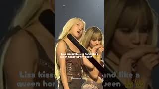 Lisa Kissed Rosies Hand Like A Queen Honoring Her Queen