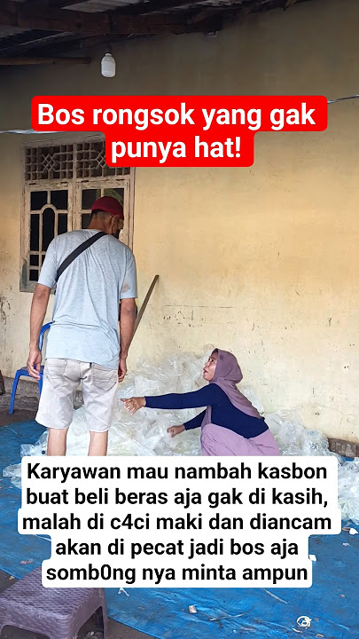jadi bos kok s0mbong #viral