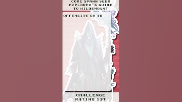 Exposed D&D 5e Core Spawn Seer Challenge Rating #Shorts