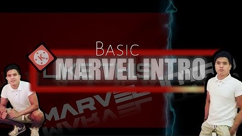 HOW TO MAKE SIMPLE MARVEL INTRO (KINEMASTER)