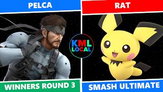 KMLocal 67: Winners Round 3 - Pelca (Snake) Vs. rat (pichu) SSBU screenshot 5