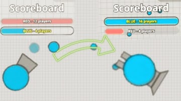 Diep.io mobile turning the tables in tag mode