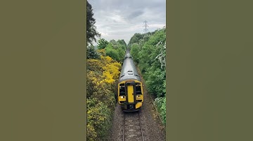 Class 158 Passes on its Journey to Inverness