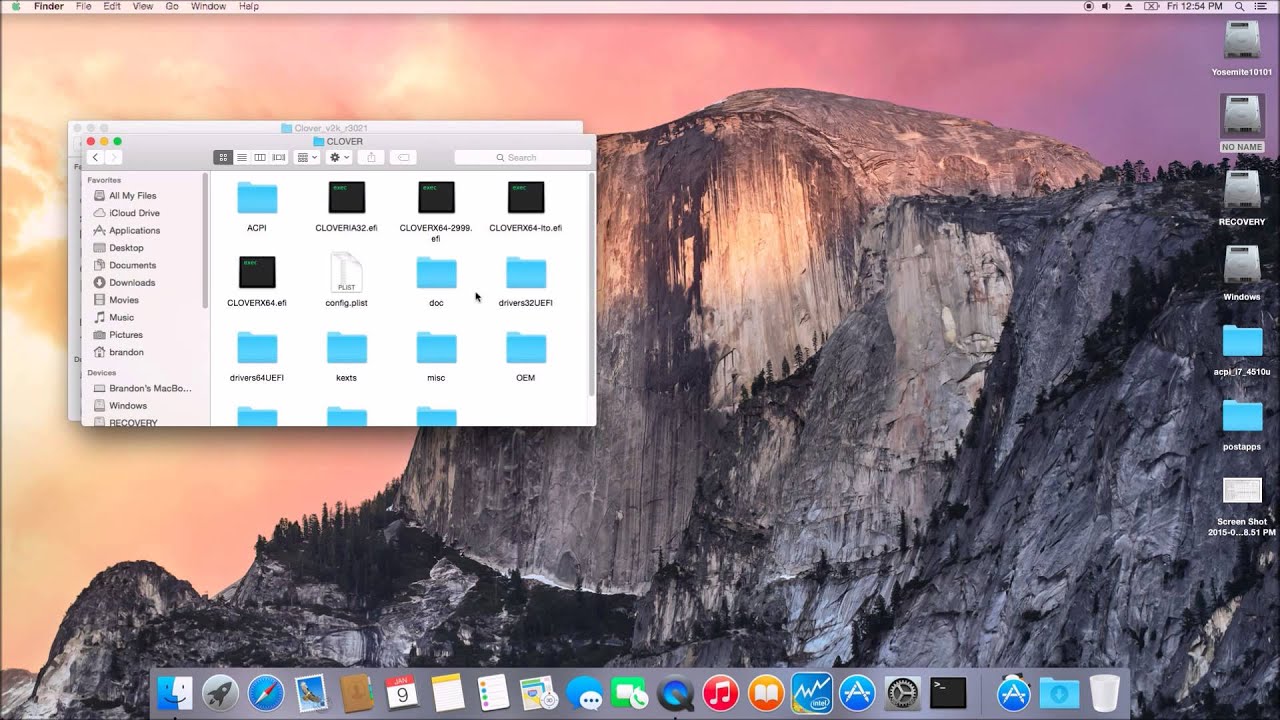 How To Restore and Dual Boot Yosemite Using Clover Boot loader Haswell ...
