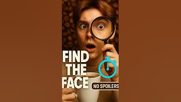 Coffee Beans Optical Illusion: Find the Hidden Face in 20s