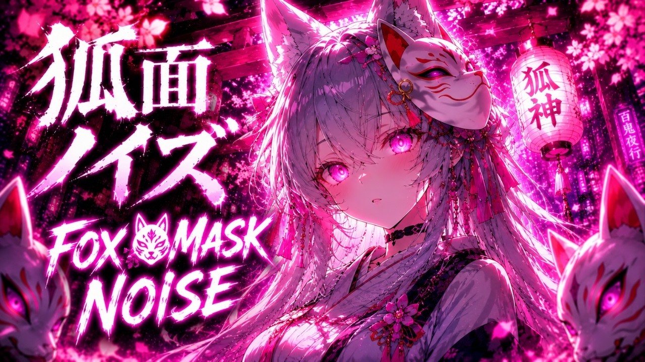 Playlist】狐面ノイズ — FOX MASK NOISE —｜中毒性×重低音×和風闇POP