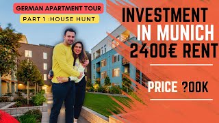 House Hunt in Germany I INVESTMENT PURPOSE 2400€ Rent in Munich