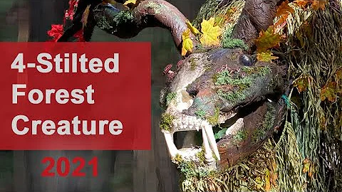 Forest Creature Haunts National TV! Halloween 2021