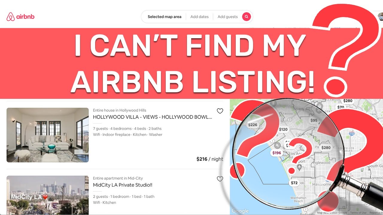 How To Find Your Listing + What To Do If You Cannot + Airbnb Search Tips