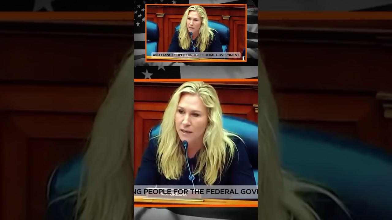 Marjorie Taylor Greene at her best! 