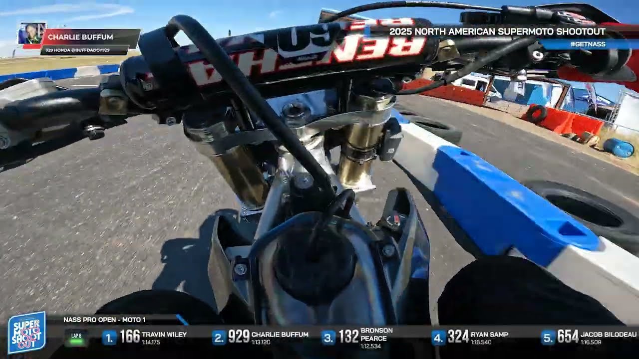 2025 North American Supermoto Shootout Open Pro Moto 1