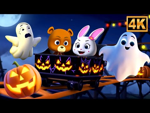 Hide and Run | Spooky Halloween Music and Nursery Rhyme for Kids