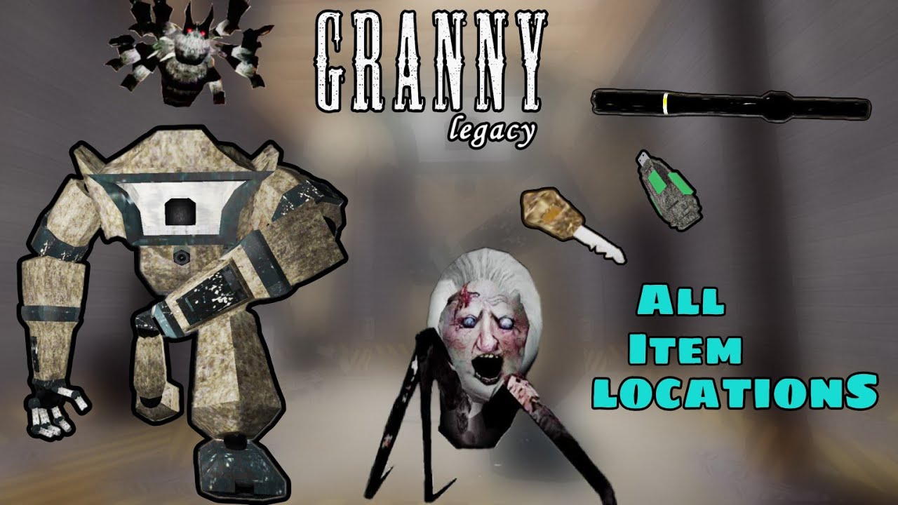 Granny Legacy From Robot Ending All Items Locations YouTube
