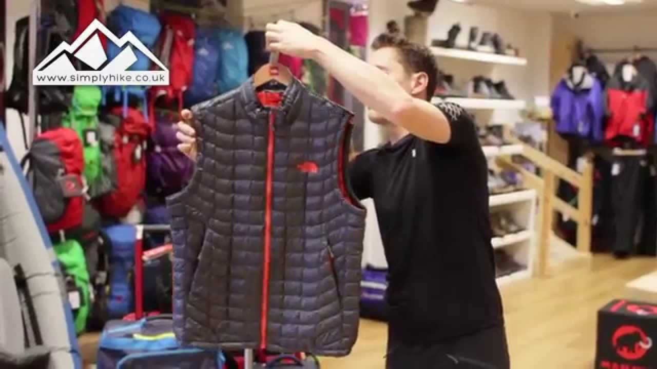 the north face thermoball gilet
