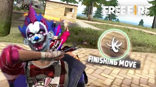 NEW FINISHING MOVE CHALLENGE IN FREE FIRE ||RJ ROCK