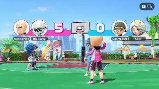 Nintendo Switch Sports - Basketball Gameplay