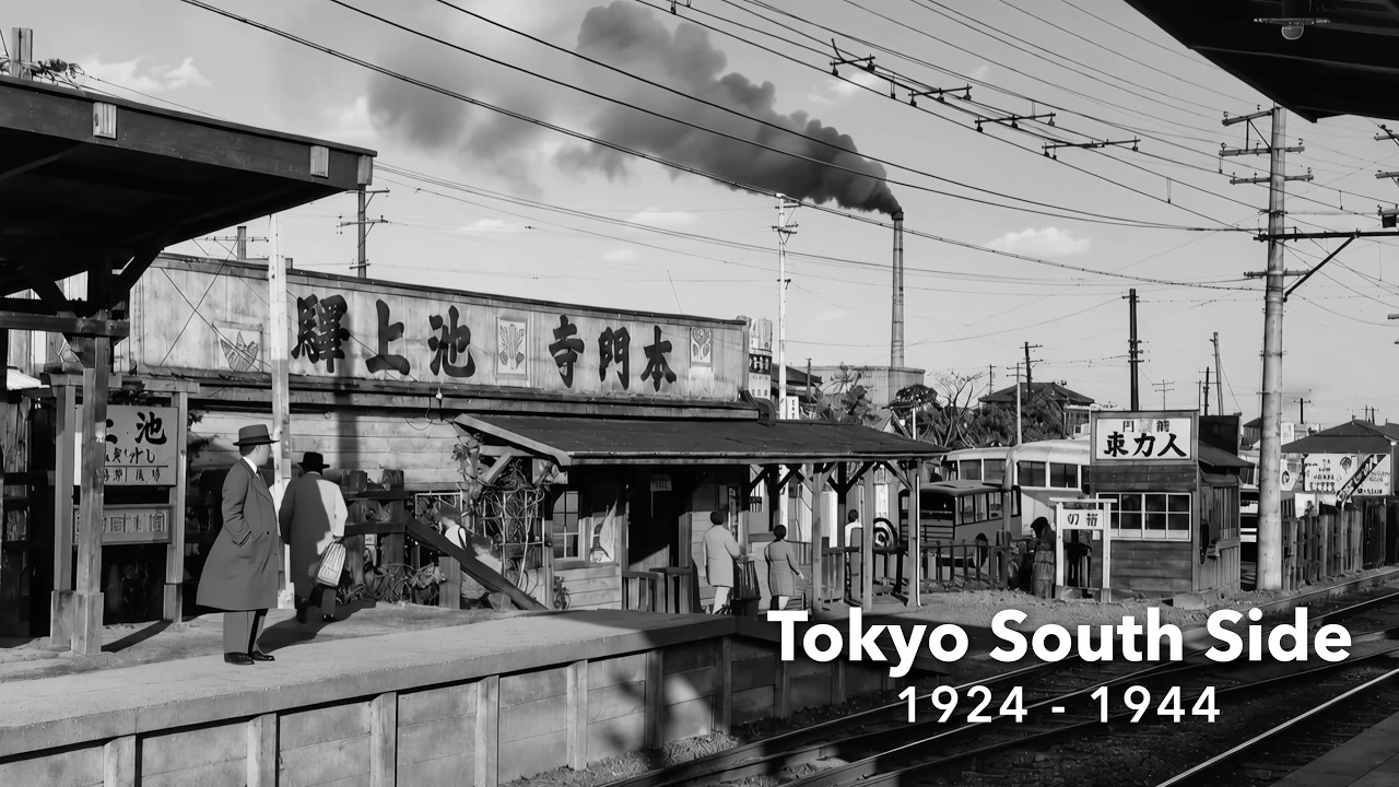 From Nori Fields to Haneda Airfield | Tokyo's Southern Edge (1924