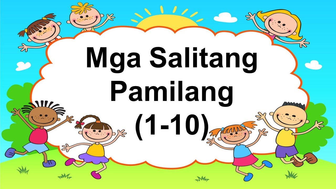 Mga Salitang Pamilang - YouTube