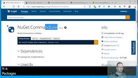 Removing nuget.exe from  the repository
