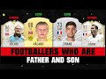 Footballers FATHER and SON! 👨‍👩‍👦🔥 ft. Haland, Zidane & Drogba!