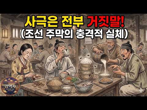 [김역사의 한국사] 사극이 철저히 숨긴 조선시대 '주막'의 충격적인 진짜 모습 정사 ㅣ 야사