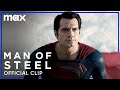 Superman learns how to fly  man of steel  max