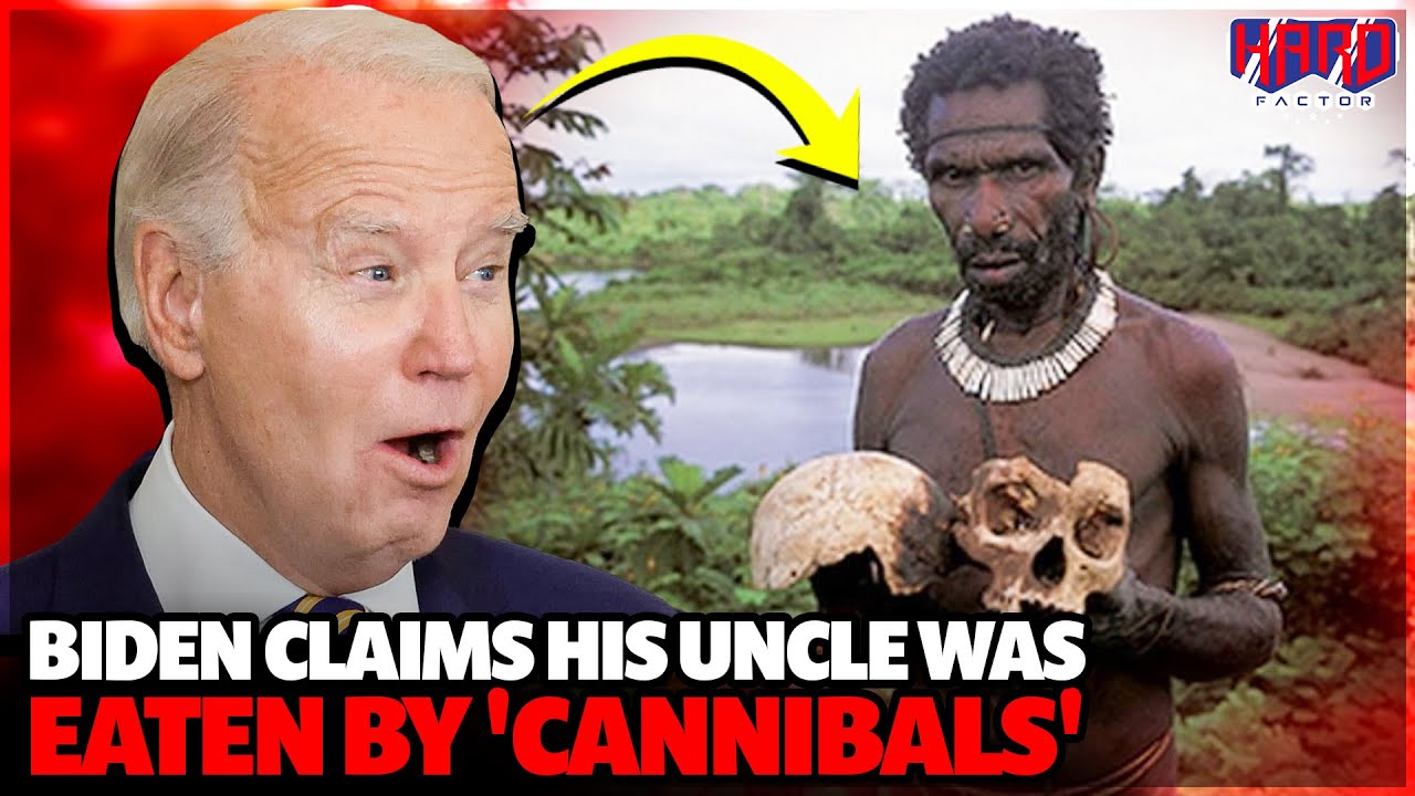 Biden claims his uncle was eaten by 'cannibals' in New Guinea - YouTube