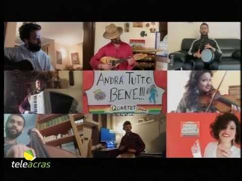 Teleacras - "Gira, vota e firria" dei "Quartet Folk" in versione casalinga