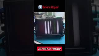 JEEP Compass Display Problem| Jeep music system display problem| Jeep display not working #jeep