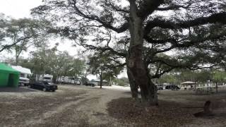 LOLA goes camping on Tybee Island, Ga.