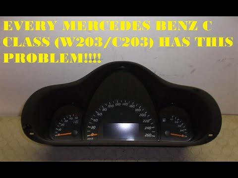 Every Mercedes Benz C class has this PROBLEM! (W203 C203)